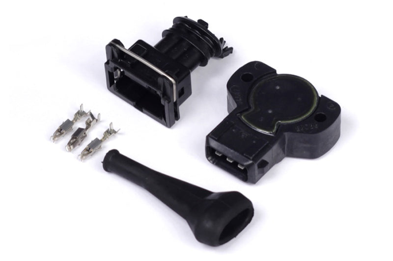 Haltech Throttle Position Sensor -Black CCW Rotation 8mm D-Shaft HT-010404 - Haltech ECU