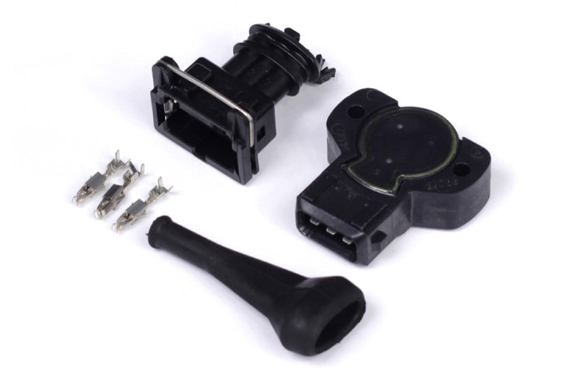 Haltech Throttle Position Sensor -Black CCW Rotation 8mm D-Shaft HT-010404