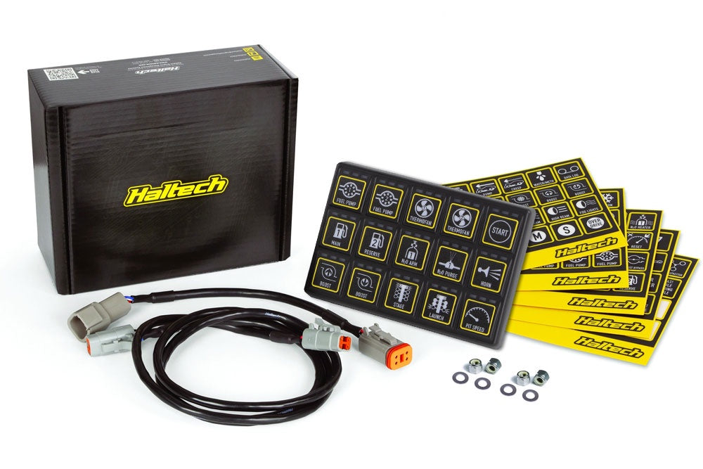 Haltech CAN Keypad 15 button (3x5) - HT-011502 - Haltech ECU's & Accessories