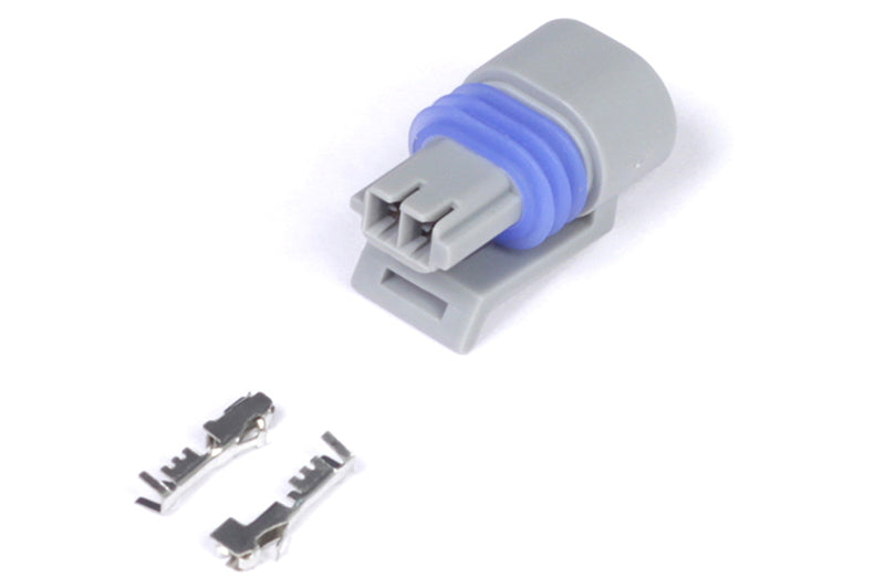Haltech Plug and Pins Only - Delphi 2 Pin GM style Air temp (Grey) HT-030410
