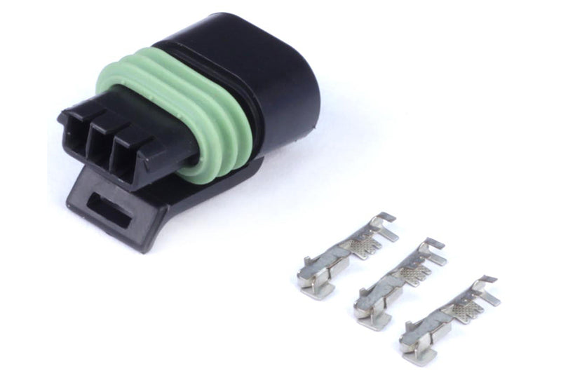 Haltech Plug and Pins Only - Delphi 3 Pin Single Row Flat Coil HT-030414 - Haltech ECU