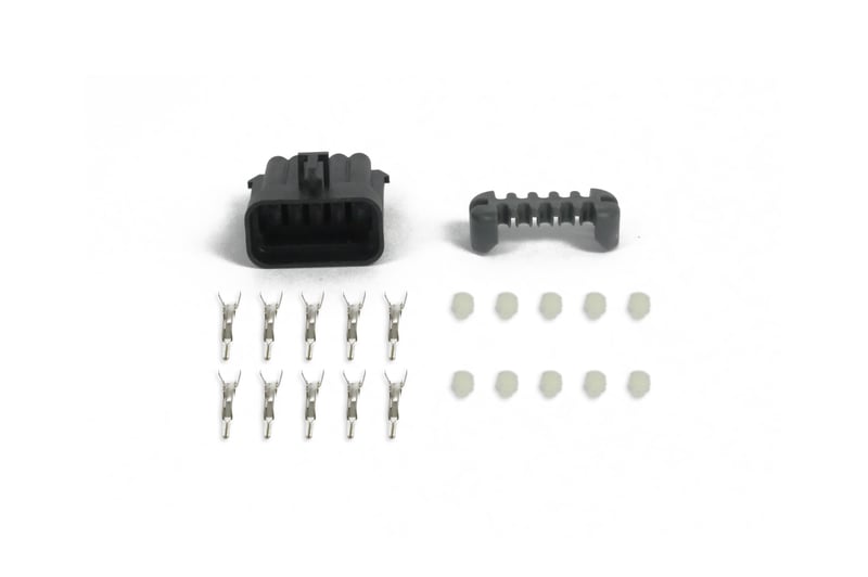 Haltech Plug and Pins Only - Metri-Pack 10 WAY 150 Series Sealed Female, sensor - HT-030435