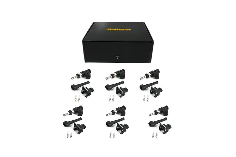 Haltech Bosch 980cc injectors - Flowmatched set of 6 (0280158040), fuel injectors - HT-080103