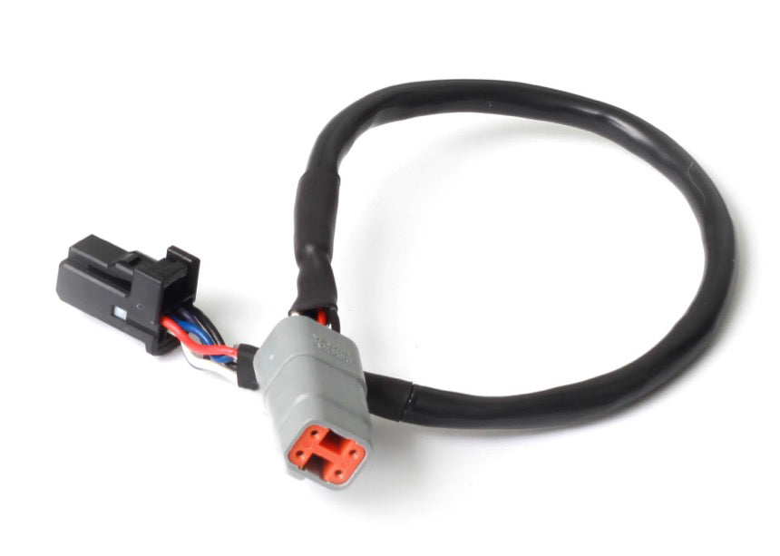 Haltech Elite CAN Cable DTM-4 - 8 pin Blk Tyco 300mm (12") HT-130032 - Haltech ECU