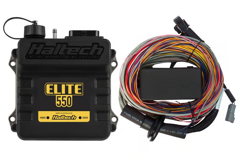 Haltech Elite 550 + Premium Universal Wire-in Harness Kit Length: 2.5m (8') - HT-150404 - Haltech General