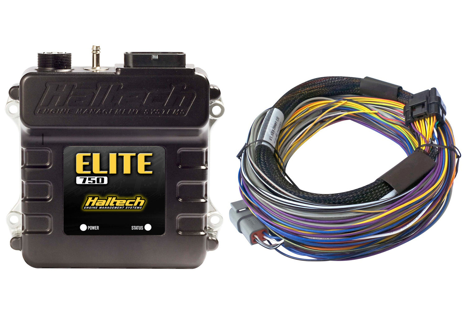 Haltech Elite 750 + Basic Universal Wire-in Harness Kit Length: 2.5m (8') - HT-150602 HT-150602