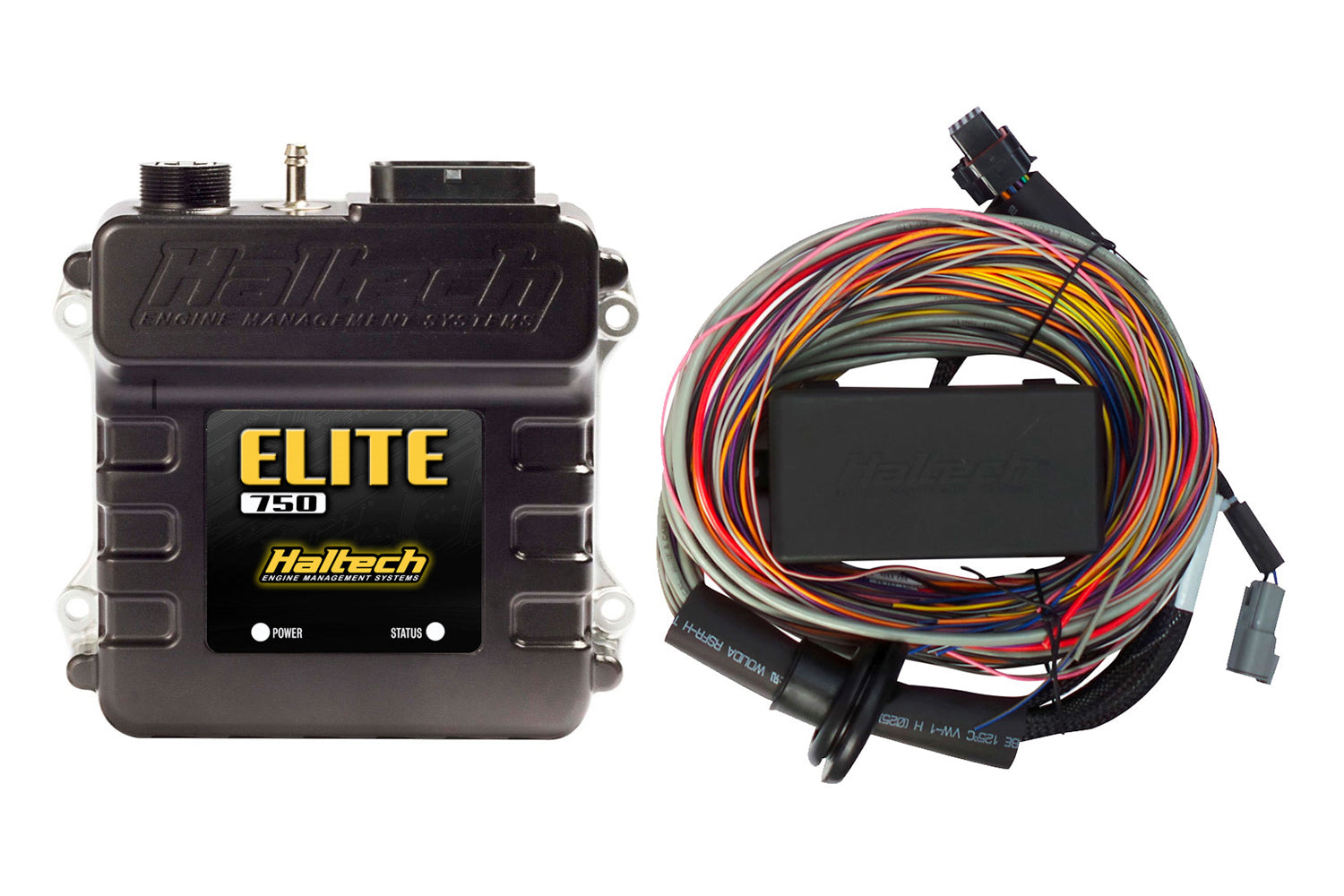 Haltech Elite 750 + Premium Universal Wire-in Harness Kit Length: 2.5m (8') - HT-150604 - Haltech ECU