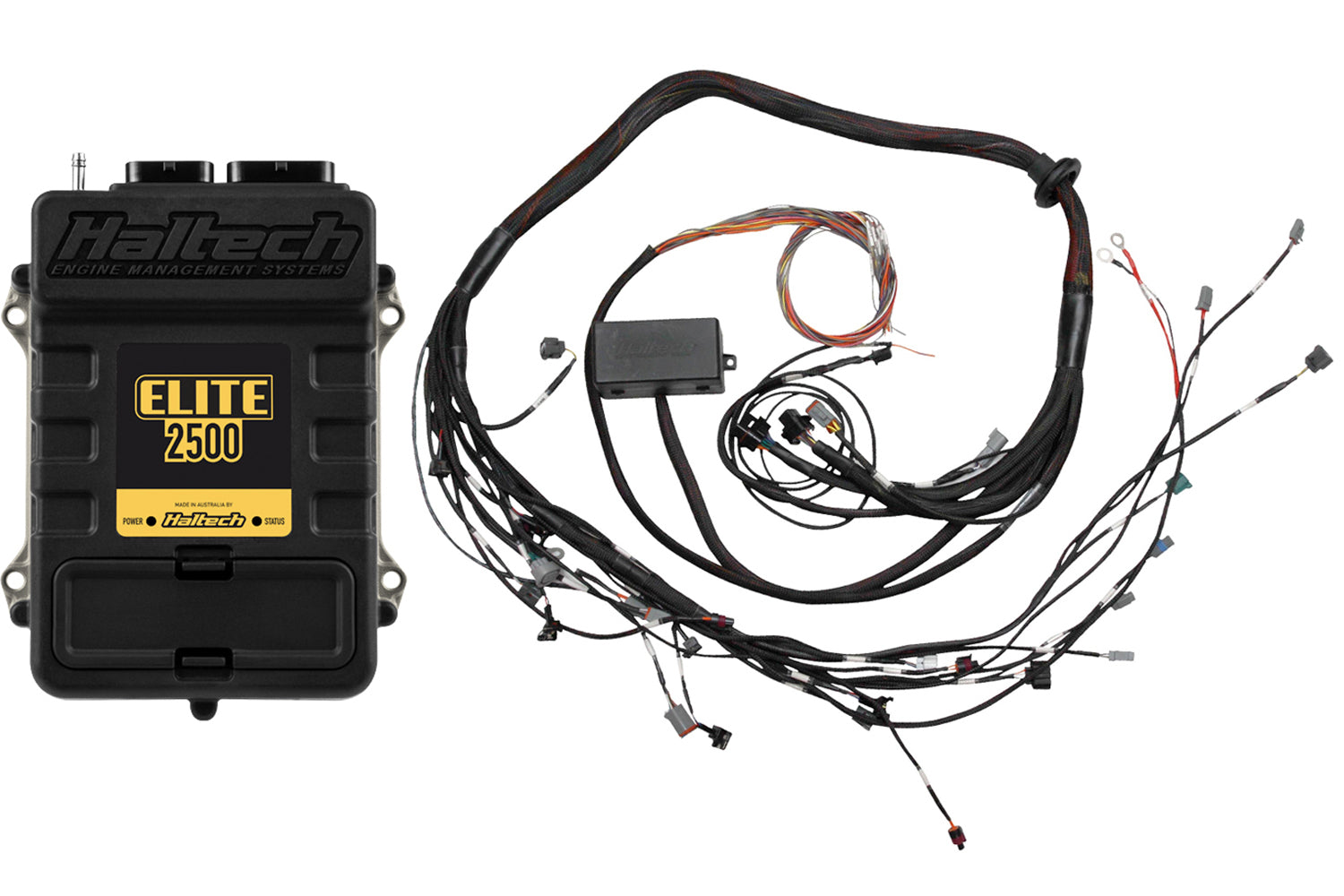 Haltech Elite 2500 + Toyota 2JZ Terminated Harness Kit - No Ignition Sub-Harness HT-151353 - Haltech ECU