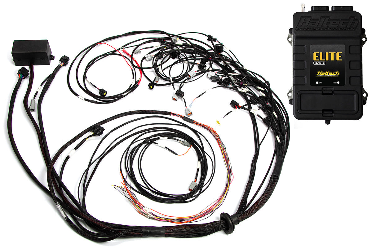 Haltech Elite 2500 - Ford Falcon BA/BF Barra Terminated Harness kit HT-151368 - Haltech ECU