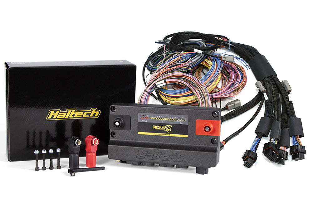 Haltech NEXUS R5 + Universal Wire-in Harness Kit Length: 2.5m (8') HT-195200 - Haltech ECU