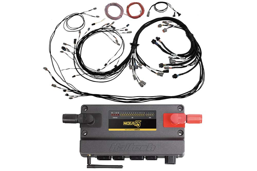 Haltech Nexus R5 VCU + Universal V8 Terminated Harness - HT-195400 - Haltech ECU