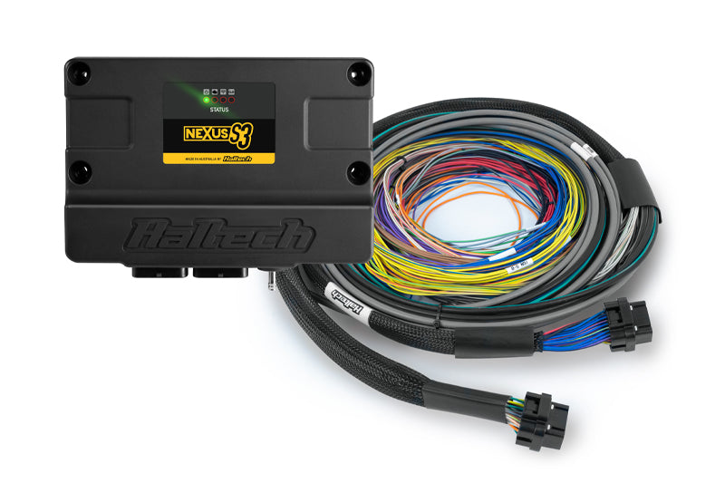Haltech Nexus S3 ECU + Universal Wire-in Harness - 2.5m (8') - HT-213200 - Haltech ECU