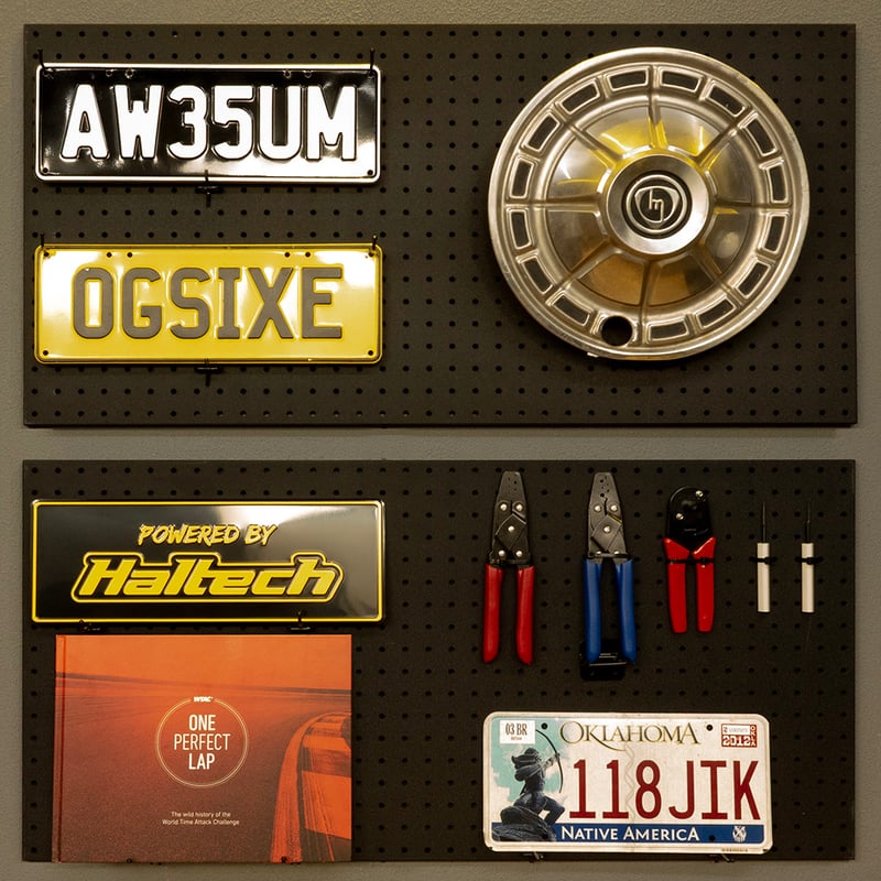 Powered By Haltech Vanity PlateLength: 380mm x 140mm, Merch - HT-300401
