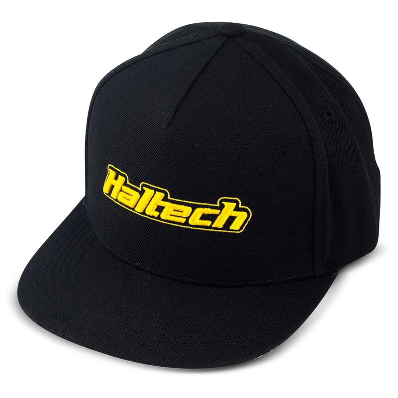 Haltech Snapback Cap Black with Yellow LogoSize: One size fits all, Merch - HT-301001