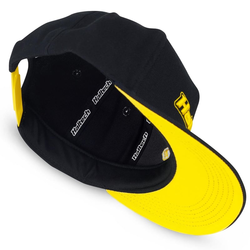 Haltech Snapback Cap Black with Yellow LogoSize: One size fits all, Merch - HT-301001