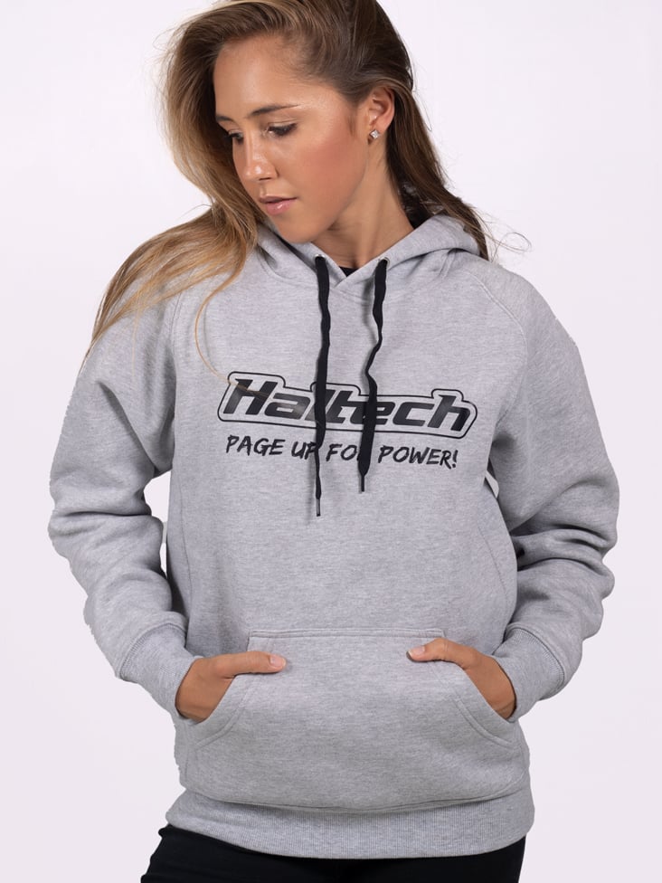 Haltech "Classic" Hoodie GreySize: XS, Merch - HT-301910GXS