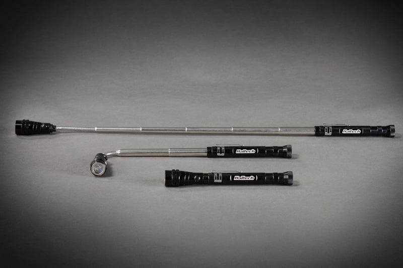 Haltech LED Telescopic Workshop LightLength: 17.3cm - 56.7cm, Merch - HT-309011