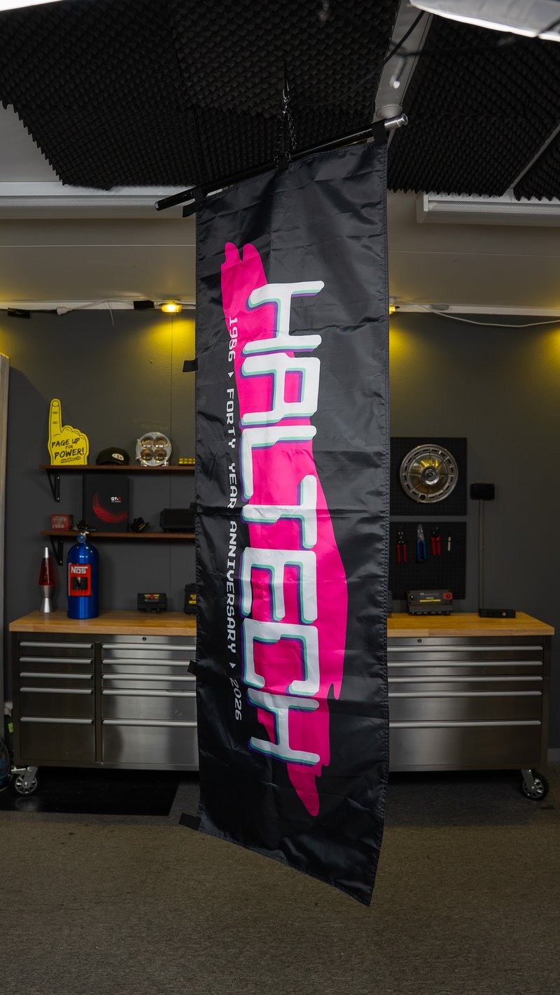 Haltech 40th Anniversary Nobori Flag - One size, Merch - HT-330904