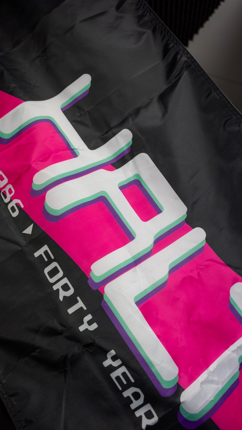 Haltech 40th Anniversary Nobori Flag - One size, Merch - HT-330904