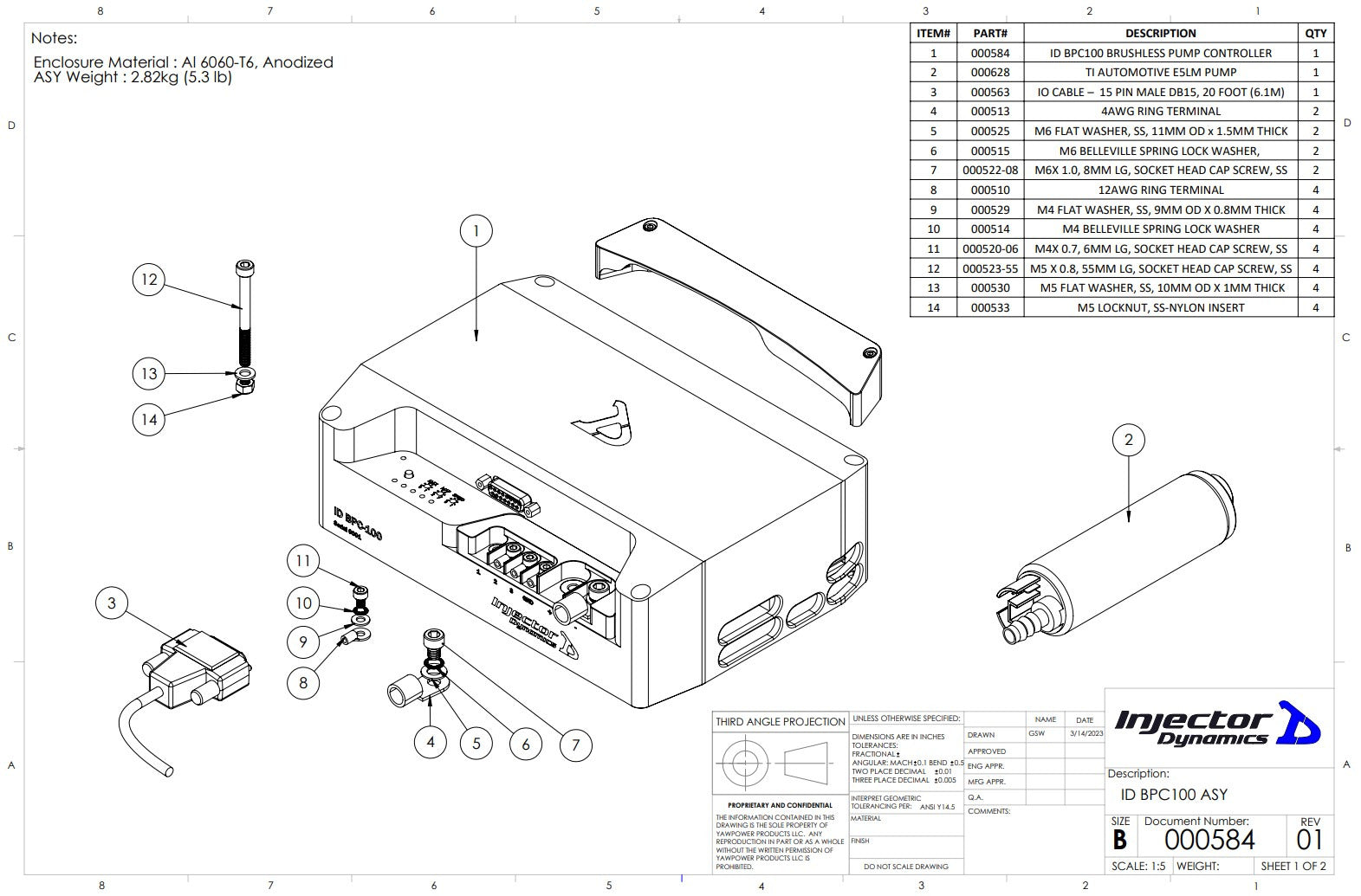 Injector Dynamics BPC100 - 100 Amp Brushless Pump Controller - Injector Dynamics Injectors