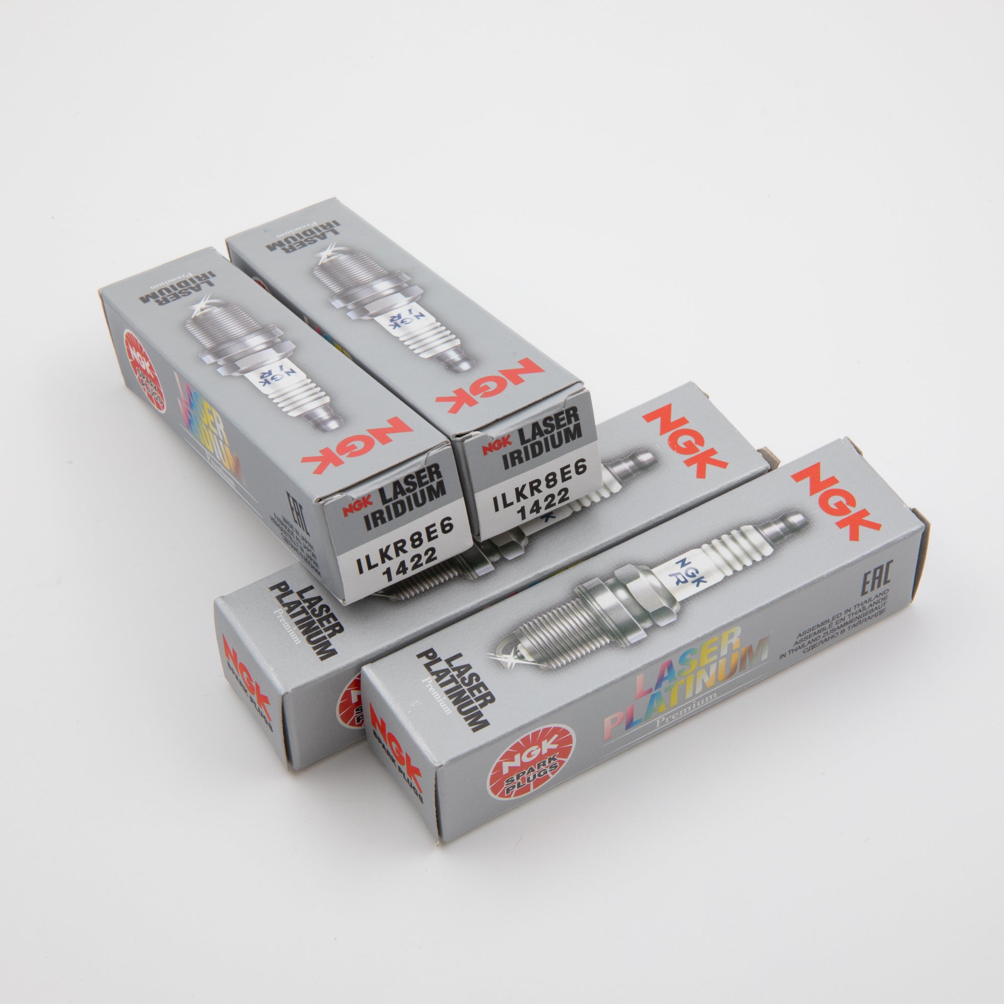 NGK ILKR8E6 Laser Iridium Plug - Set of 4 4B11 - NGK Spark Plugs