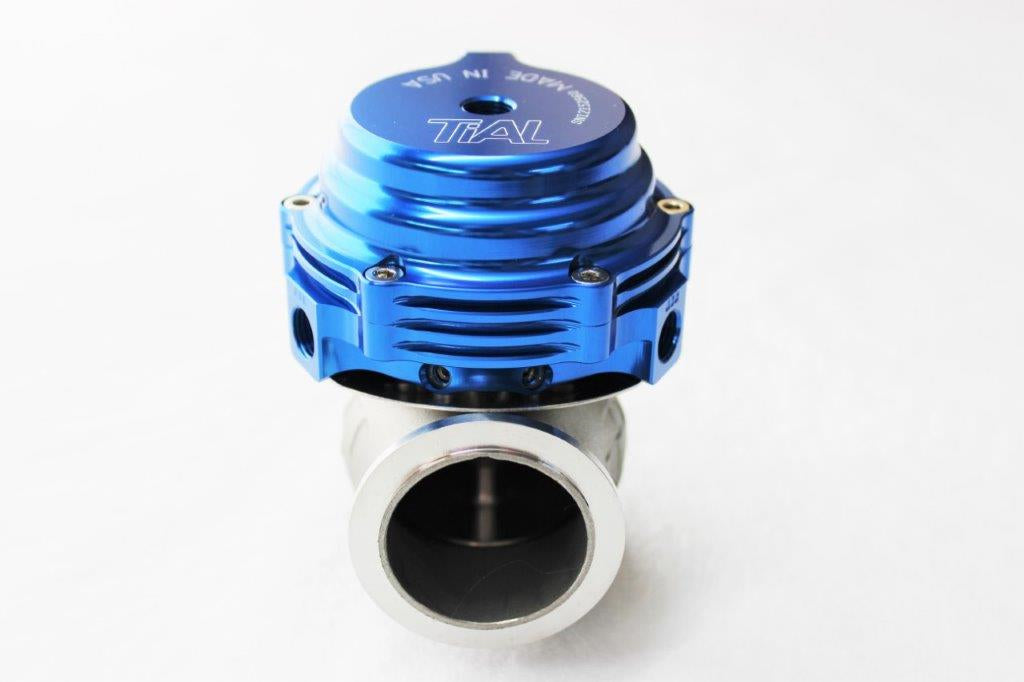 Tial 38mm MVS V-Band Wastegate - Blue - Tial Wastegates