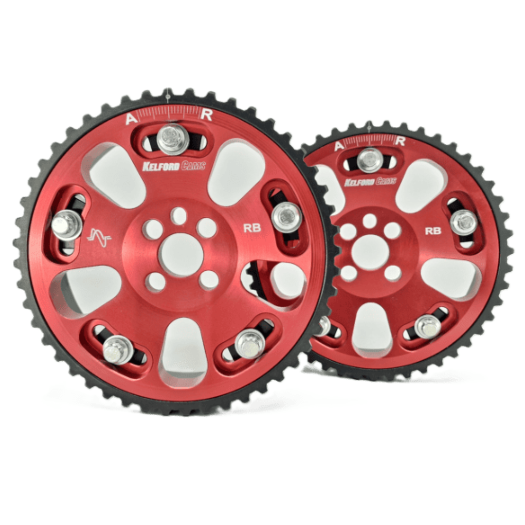 Kelford Cams KCG25 Adjustable Cam Gears RB20/25 & RB26 - Red