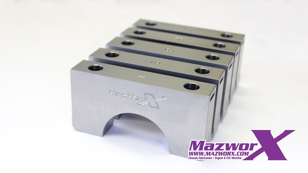 Mazworx SR20 Billet Main Caps - 91101f - Mazworx Main Caps