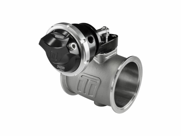 Turbosmart PSG76 Pneumatic Straight Gate 6psi Black - TS-0567-1762 - Turbosmart Turbosmart Products