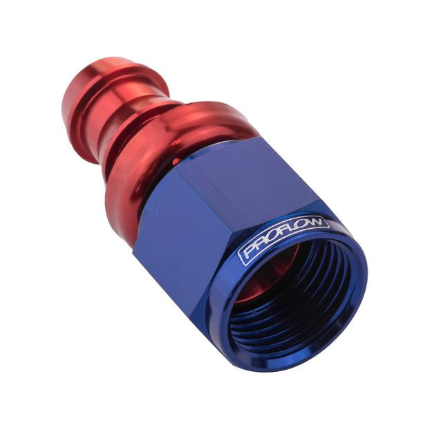Proflow -12 Straight Pushlock Hose End - Proflow Fittings
