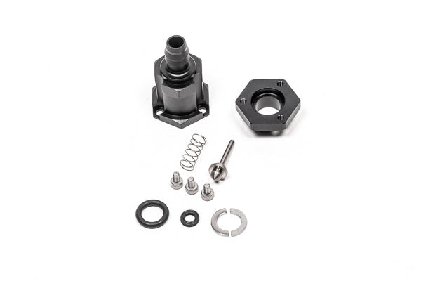 Radium Pump Outlet Adapter, Check Valve, 10mm Barb - 20-0798 - Radium AN Fitting
