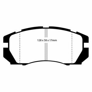 EBC Greenstuff Front Brake Pads DP2966