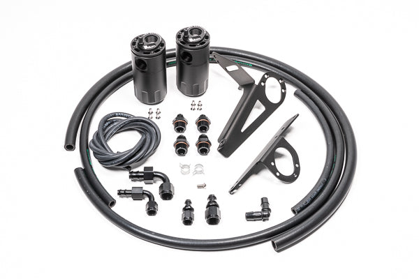 Radium Dual Catch Can Kit, S2000, 00-05, Lh Drive Only, Fluid Lock - 20-0096-Fl