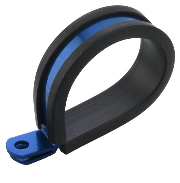 Proflow CUSHIONED HOSE MOUNTING P-CLAMP 15.8MM - BLUE - 5 PACK - Proflow Fittings