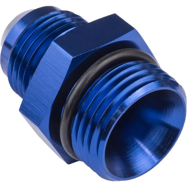Proflow Straight Adaptor -10AN O-Ring Port - Blue - Proflow Fittings