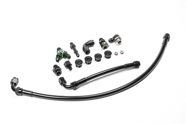 Radium Engineering Fuel Rail Plumbing Kit Ford Coyote S550 - 20-1435 - Radium Fuel Hose Kit