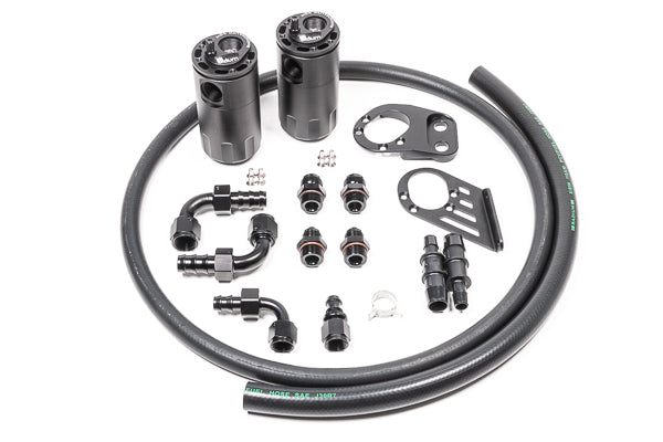 Radium Dual Catch Can Kit, Fiesta St, Fluid Lock - 20-0379-Fl