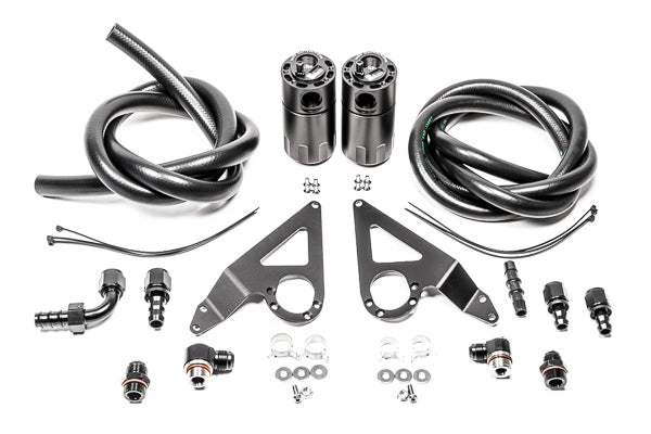 Radium Dual Catch Can Kit, 2022+ Brz/Gr86, Fluid Lock - 20-0913-Fl - Radium Engine Oil Catch Can Kit