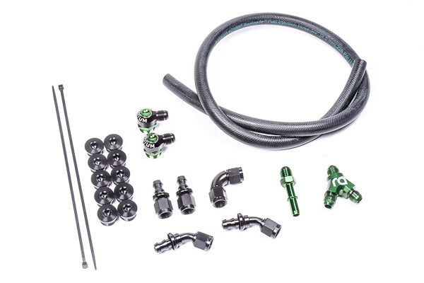 Radium Fuel Rail Plumbing Kit, GM LSA/LS9 - 20-0545 - Radium Fuel Hose Kit