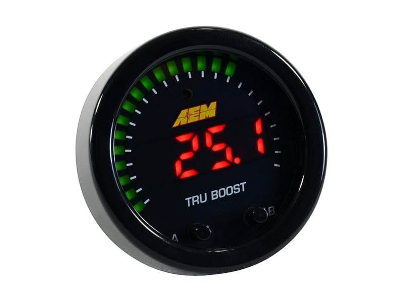 AEM Tru-BoostX Gauge-Type Boost Controller - 30-0352