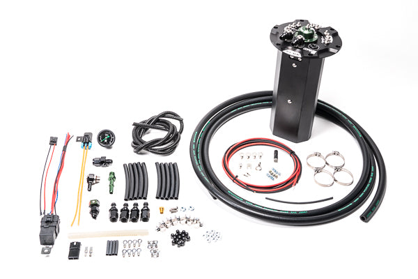 Radium Engineering FHST 370Z No Pumps Included Walbro GSS342 AEM 50-1200 - 20-1820