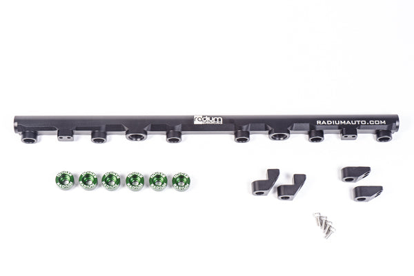 Radium Fuel Rail, Toyota 2Jz-GTe, Top Feed Conversion - 20-0215 - Radium Fuel Injector Rail