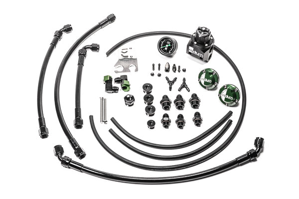 Radium Fuel Rail Plumbing, Nissan R35 GT-R - 20-0956-Pk - Radium Fuel Hose Kit