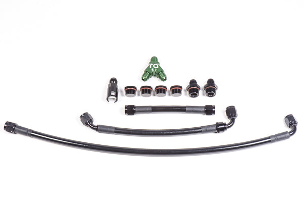 Radium Fuel Rail Plumbing Kit, S197 Mustang V8 - 20-0334-11 - Radium Fuel Hose Kit