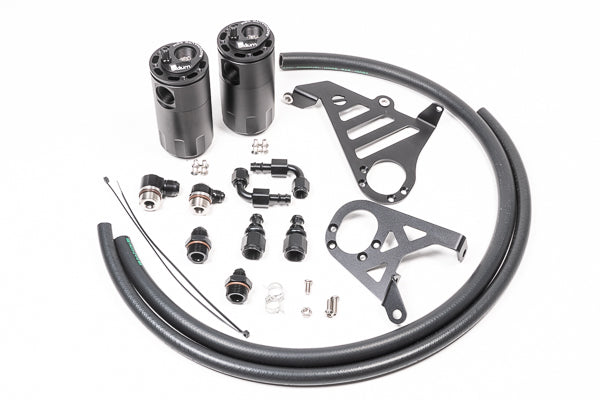 Radium Dual Catch Can Kit, 16-18 Focus RS, Fluid Lock - 20-0328-Fl - Radium Engine Oil Catch Can Kit