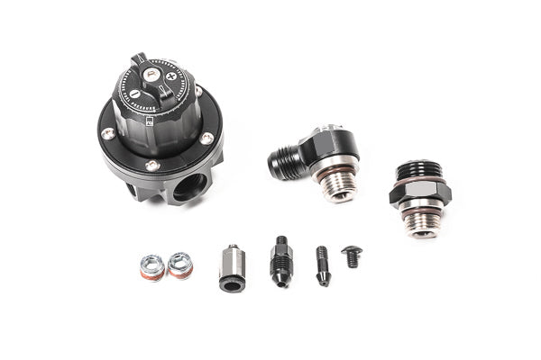 Radium Dmr-Ra, Direct Mount Regulator, 8AN ORB, Black - 20-1623-00 - Radium Fuel Pressure Regulator