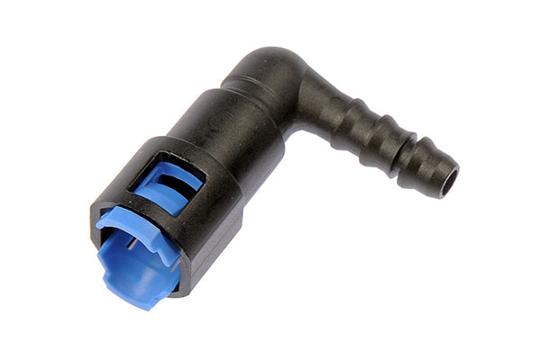 Radium 3/8In SAE Female To 90Deg 5/16In Barb - 14-0227 - Radium Multi-Purpose Fitting