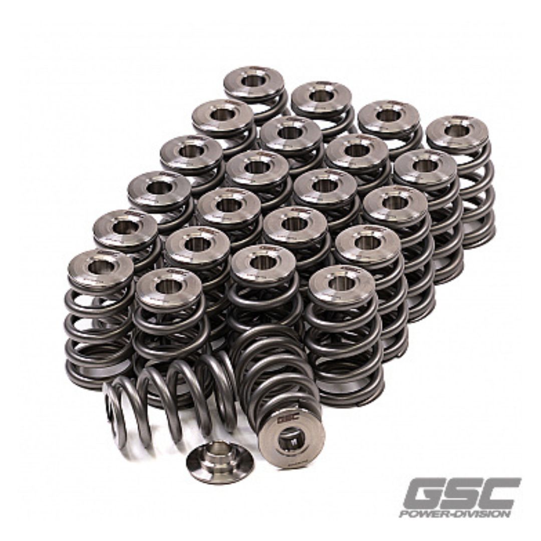 GSC P-D 2JZ Beehive Valve Springs w/ Titanium Retainer Valvetrain Kit (Use factory spring seats) - GSC5044 - GSC General