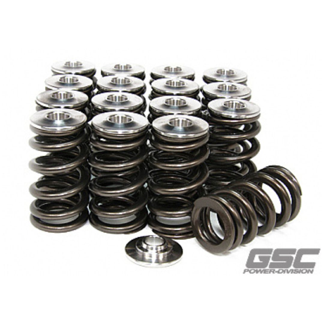 GSC P-D K-series Vtec K20/K24 Beehive Valve Spring and Titanium Retainer Kit Higher REV - GSC5047 - GSC General