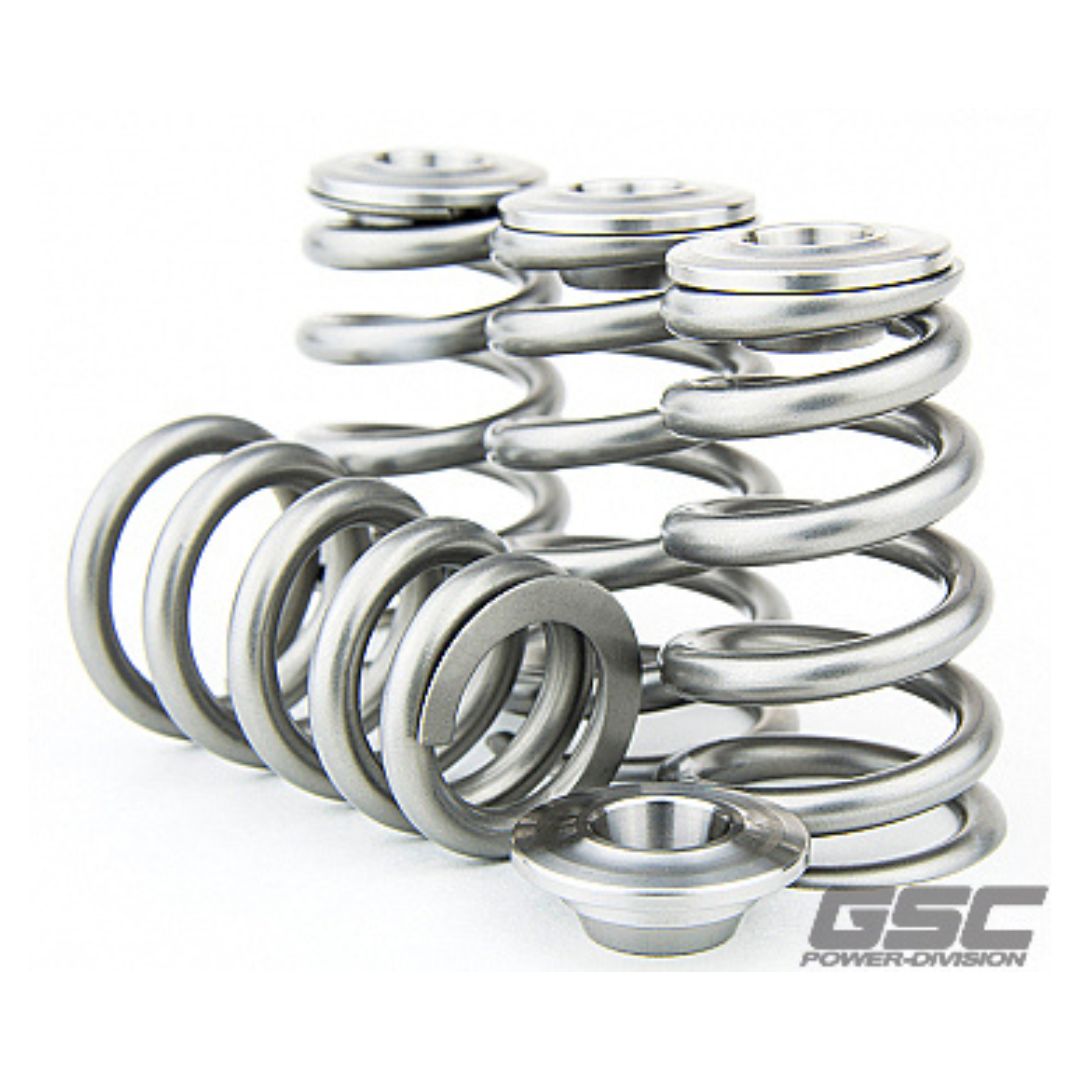 GSC P-D Toyota 3SGTE Conical Valve Spring and Ti Retainer Kit (Use w/ Shim Over/Shimless Bucket) - GSC5067 - GSC General